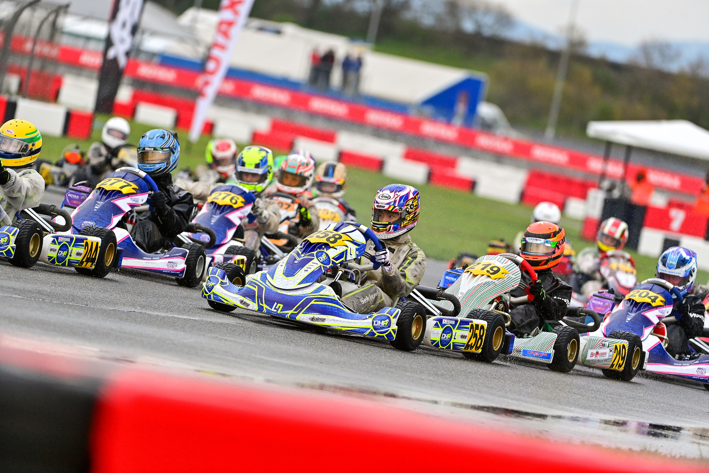 Junior MAX action on track