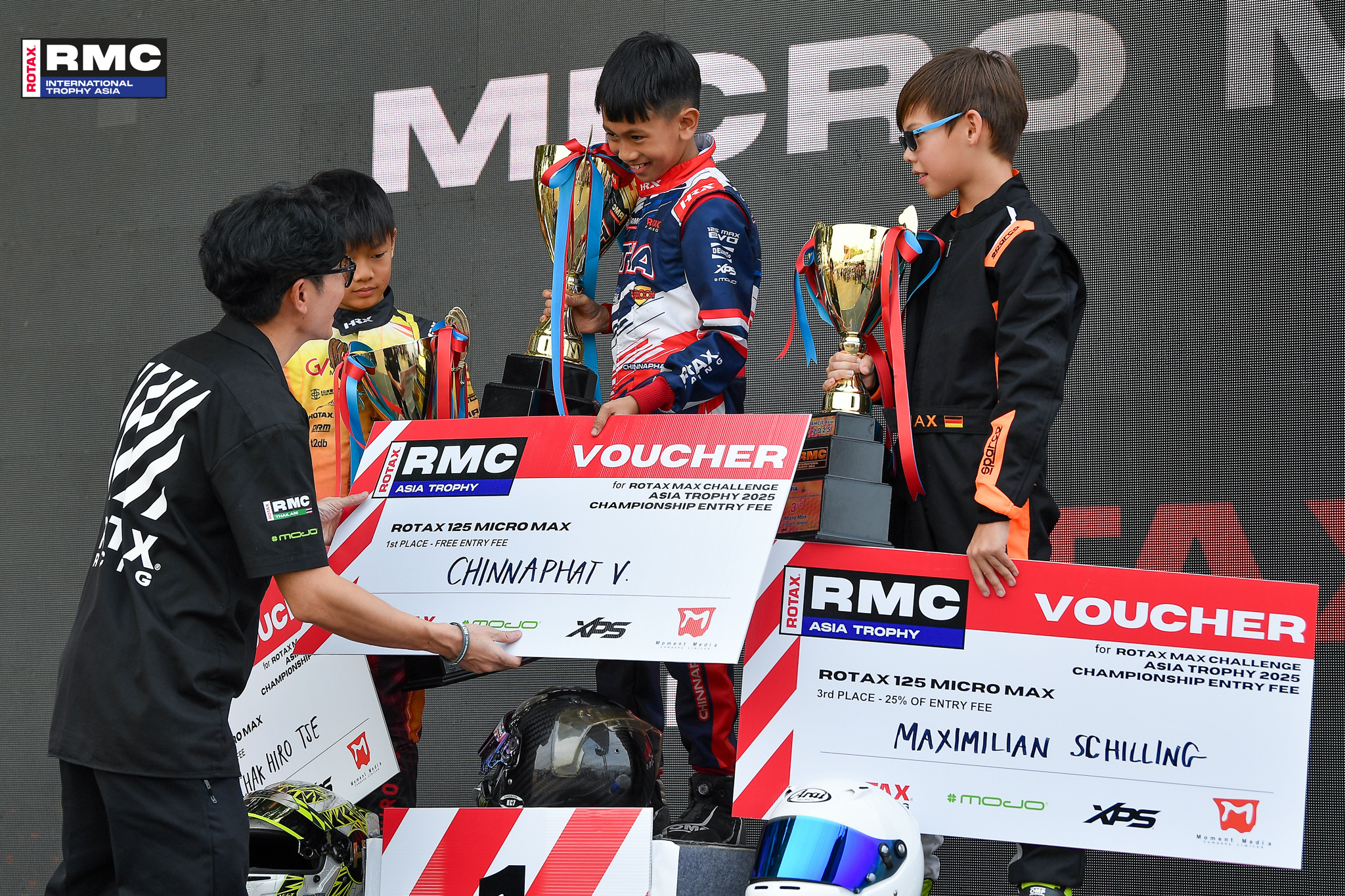 RMCIT Asia Micro MAX Podium