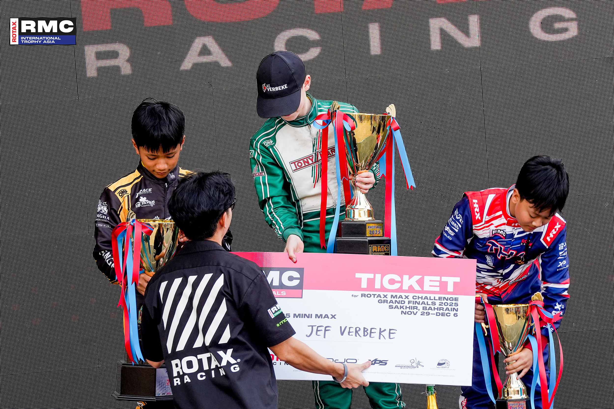 RMCIT Asia Mini MAX Podium