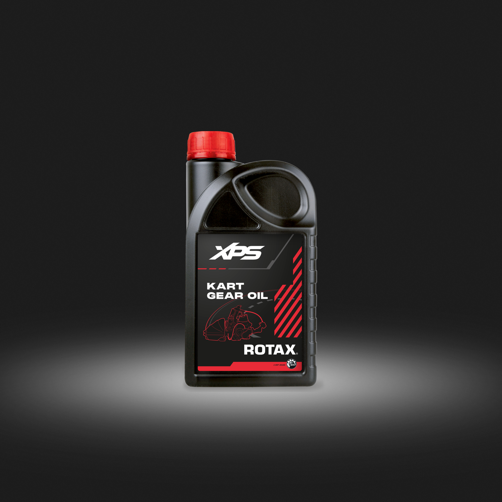 Rotax XPS KART GEAR OIL 1 LTR 25472 Red cap